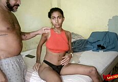 Married Latina Cheats On Fiancé Roughly