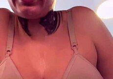 Famous influencer drips wet pussy at gym
