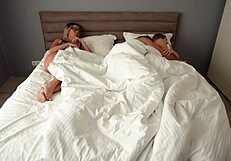 Silent cheating stepmom knows exactly what she's doing with that big cock, she teases provocatively