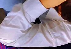 Mexican schoolgirl can't resist her teacher and swallows cum