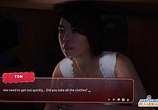 Rachel rides Adam in hot yoga passion!