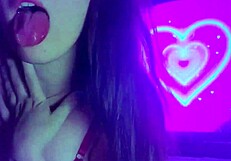 Dirty Student Teases Daddy's Cum