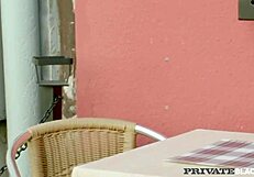 privateblack rebecca black endures gangbang, double fucked relentlessly by four massive black cocks