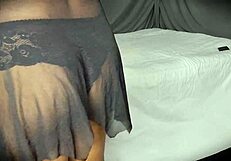 I watchs this housewife cheats with her hairy wet pussy gettin creampied.