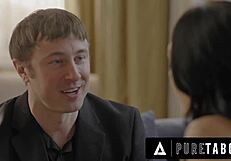 Housewife Charlotte Sins, cheat on your careless husband with the investigator