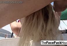 Marsha May Endures Intense Face Fucking Session