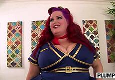 prepare for take off dp threesome with bbw stewardess at plumperd