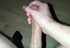Masturbation And Cum Session With Huge Cock