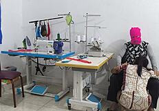 that intense seduction in the sewing workshop feels so hot and tempting