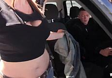 Wankz Crazy Beautiful Marina Visconti Wanks At Work