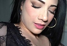 pissing and fucking hard with brunette neighbor emily pink that ask for help