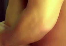 i saw ariana jollee double fucked on white vinyl couch