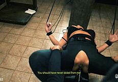 big ass milf gapes with huge dildo toy