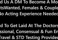 aria nicole gets creampied during ultrasound pov. the contrast is wild