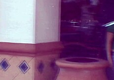 Amateur blonde shows tits