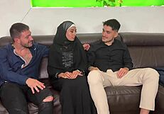 Aliyah Yasin's Hijab Stays On For Double Penetration?