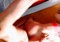 Step sister and step brother engage in forbidden homemade sex with rumpa21.