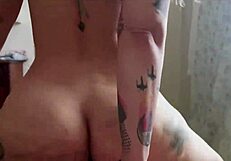 hot blonde cowgirl riding with perfect ass pov