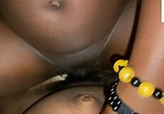 Skinny 18yo step sis's tiny tits bounce in old man's homemade pounding