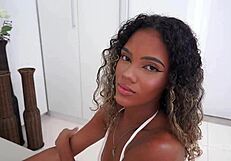 Karina Rose, that slim Brazilian, getting pounded by four cocks in dap anal with pissing and rimming?