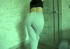 Free Petite 18+ Teen Desperation Pee in Homemade Video