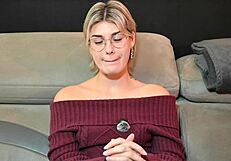 lyla masturbates with her favorite toy in private