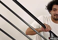 blonde milf maid aiden ashley rides cock cowgirl after teaching clean house fuck