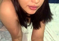 Latina sister-in-law delivers exquisite deep amateur blowjob delight