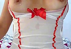 Hermosa Rubia Tetona Fuma Masturba Gran Culo Squirting Cumshot