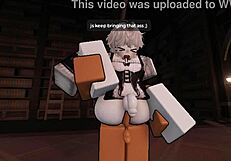 fucked my sexy femboy shemale right through the halfway doors anal style!