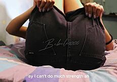 bebelexxx spills on her first time with big fake tits implants! 😲🍒