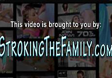 my busty stepteen's teasing chest play