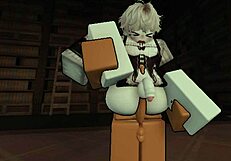 fucked my sexy femboy shemale right through the halfway doors anal style!