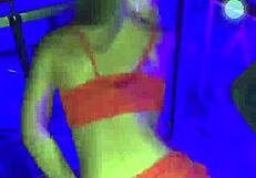 nicks rodrigues dances funk at party with wild public outdoor voyeur tease