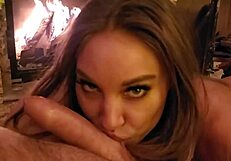 monika fox's homemade anal prolapse blowjob ends in facial cumshot!