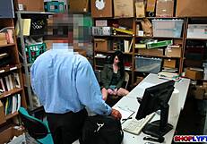 Shoplyfter Alex Harper perfect tits tittyfuck blowjob office humiliation HD brunette teen