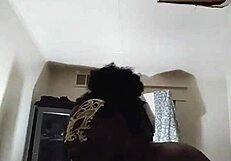 ebony babe gags on monster black cock in wet throat deepthroat action