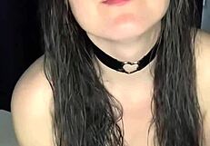 Goddess Teases Big Clit Nipples with Dildo Buttplug Bent Over Pussy Sucking