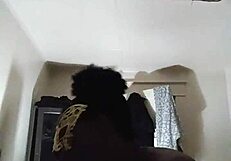 ebony babe gags on monster black cock in wet throat deepthroat action