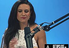 penny barber milf masturbates closeup clit fingering oiled orgasm tits pussy solo