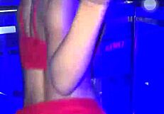 nicks rodrigues dances funk at party with wild public outdoor voyeur tease