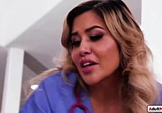 five milf doctors and nurses bang teen patient with big cocks nonstop