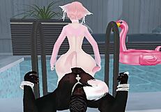 Hey check out BBCVU slamming that femboy's tight hole super hard!