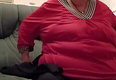 Milf slave Marie acquired for temporary humiliation and tit play