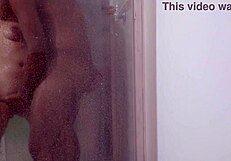 Motel bathroom hides latina housewife's secret rough fuck by black bull while cuck watches