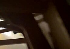 wife bent over hotel monster cock creampie wet pussy sucking tits