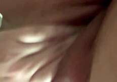 blonde bbw wife spreads fat pussy lips and masturbates solo