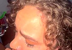 Curly nympho begs 'face fuck me then cum Flaxk!'