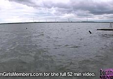 bella flashes huge natural boobs public outdoor