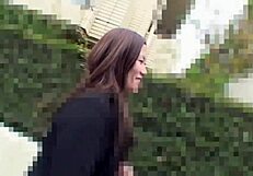 asian milf mommy deepthroats huge cock on bed